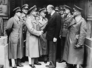 Cunliffe: The German General Erhard Milch (left)