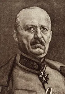 Head Shoulders: German General, Erich Ludendorff, Chief of the