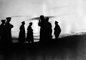 Brest Litovsk: German generals just before the beginning of the attack on