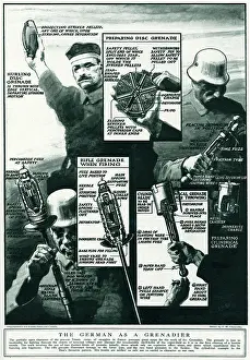 Projectiles: The German as a grenadier 1918