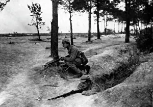 Arras: German guards at the Western Front, 1915