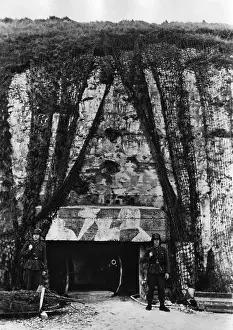 Canon: German gun emplacement on the Atlantic Wall, 1943