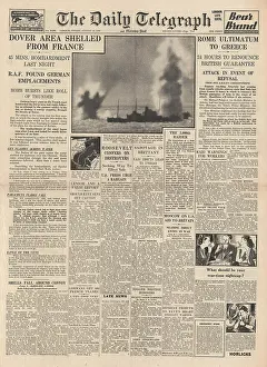 Ultimatum: German guns shell Dover and British convoy