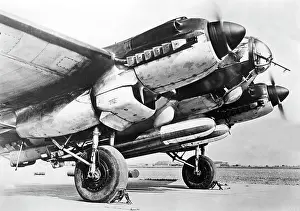 Underneath: German Heinkel He 111, 1941