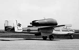 Airbase: German Heinkel He 162 Salamander Plane