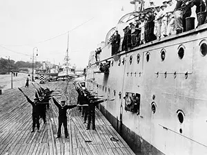 Hardly: German High Seas Fleet in the First World War in the port
