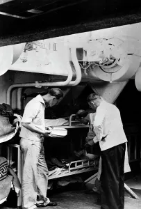 Rounds: German hospital ship, 1944