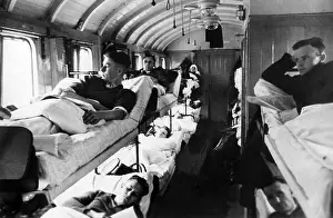 Stretchers: German Hospital Train