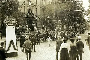 Marienwerder: The German house in Marienwerder, around 1920