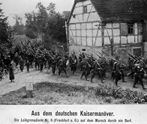 Oder: From the German Imperial Manoeuvre, 1912