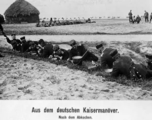 Manoeuvre: During the German Imperial Manoeuvre, 1912