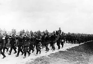 Trombone: German infantery advances at the Western Front, 1918