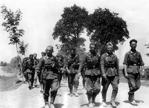 Gaining: German infantry on the advance on the Eastern Front, 1941