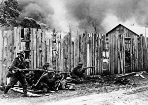 Buglers: German infantry at the beginning of the Russian campaign