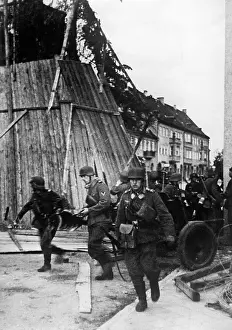 Stormed: German infantry at the beginning of the Russian campaign