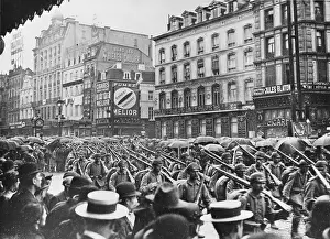 Rogier: German infantry in Belgium WWI
