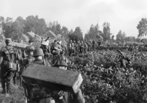 Courland: German infantry in Courland, 1944