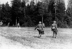 Jekabpils: German infantry on the Eastern Front, 1941