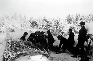 Wooded: German infantry on the Eastern Front, January 1942