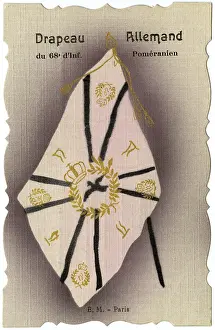 Drapeau: German Infantry Flag - 68th Pomeranian Division