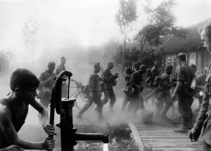 Fill: German infantry gaining ground on the Eastern Front, 1941