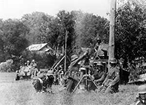 Recognized: German infantry with heavy weapons on the Eastern Front