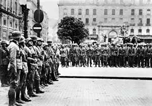 Lyon: German Infantry in Lyon, 1940