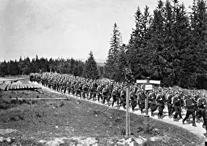 137th: German Infantry on maneuvers, 1899