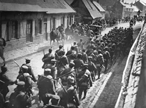 Sulpice: German infantry marching WWI