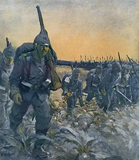 Pickelhaube: German infantry uniform