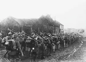 Souchez: German infantry WWI