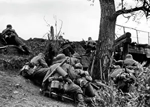 Seversky: German infantrymen fighting on the southern Eastern Front