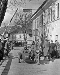 Barrier: German invasion of Austria, 1938