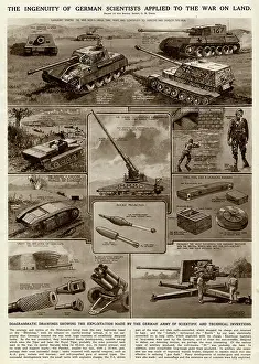 Ingenuity: German inventions for war on land by G. H. Davis