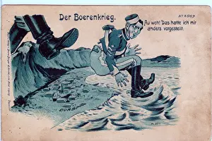 Jackboot: German jackboot kicks British soldier out of Durban