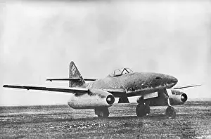 Schwalbe: German jet-propelled plane Messerschmitt Me 262A
