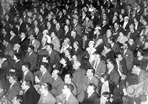 Emigrated: German Jews at a gathering in Paris, 1939
