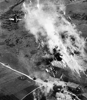 Despite: German JU 87 Attack Soviet Emplacements, 1941