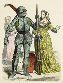 Plaited: GERMAN KNIGHT & LADY C15