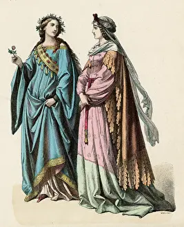 Folds: German Ladies 1425