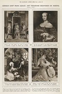Vandalism: GERMAN LOOTED ART FOUND
