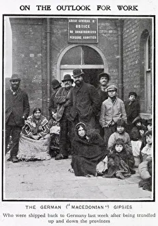 Jan21: German Macedonian gipsies in Britain