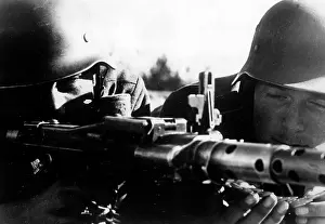 Lessmann: German machine gun - Eastern Front, 1941