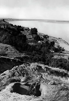 Foxhole: German machine gunner on the Eastern Front, 1941