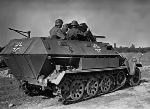 Mechanized: German mechanized infantry combat vehicle, 1942