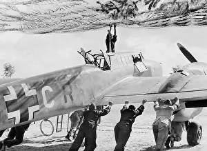 Disguising: German Messerschmitt bf 110