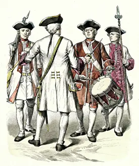 Wurttemberg: GERMAN MILITARY 1724-38