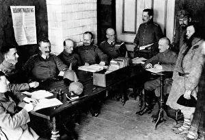 Espionage: German military court at the eastern front, 1916