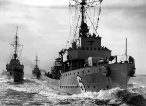 Flotilla: German minesweeper flotilla, 1940