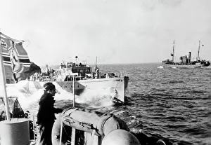 Minesweeping: German minesweepers, 1941